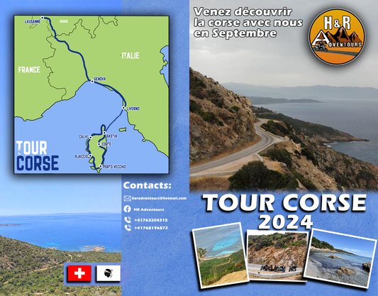 TOUR CORSEGA - 31 a 8 de SETEMBRO 2024