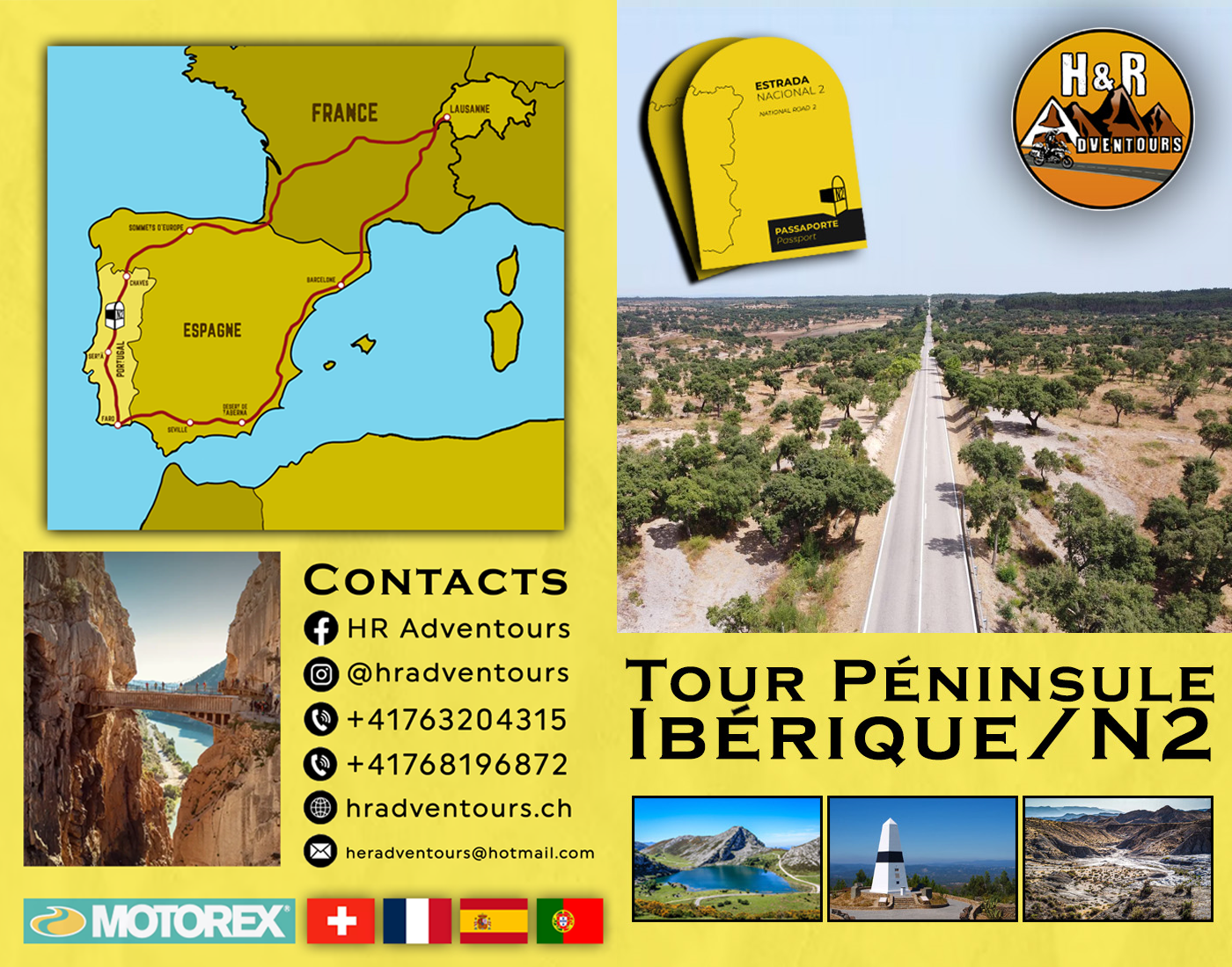 TOUR DE LA PÉNINSULE IBÉRIQUE / N2 - 01.06 a 14.06 2024